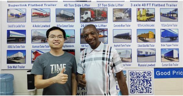 Tanzania Customer's Purchasing Tongya Fence Semi Trailer