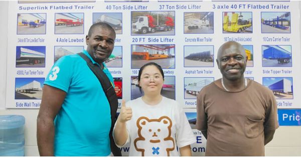 Antigua and Abunda Customers Come to Tongya Vehicle to Buy Aluminum Tanker Trailers