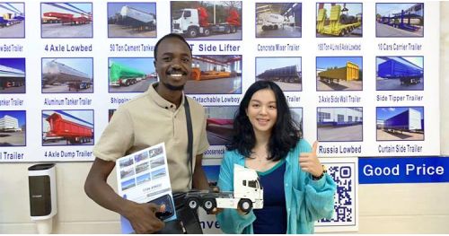 Senegalese Customer Come to Tongya to Buy Howo Tractor Head