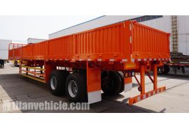 2 Axle Drop Side Trailer with Bogie Suspension will be sent to Jamaica Kingston