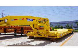 2 Line 4 Axle Detachable Gooseneck Trailer will be sent to Zambia