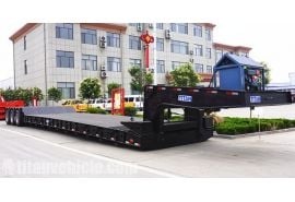 3 Line 6 Axle Low Bed Gooseneck Trailer will bed sent to Kenya