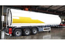 45200 Liters Oil Tanker Trailer 7 Compartments sent to Namibia