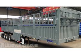 60 Ton Fence Cargo Semi Trailer will be completed and sent to Madagascar