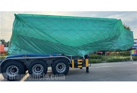 40CBM Cement Powder Semi Trailer will be sent to Jamaica