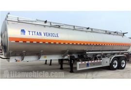 2 Axle Aluminum Fuel Tanker Trailer will be sent to Costa Rica
