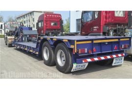 2 Axle Detachable Gooseneck Trailer will be sent to Trinidad and Tobago