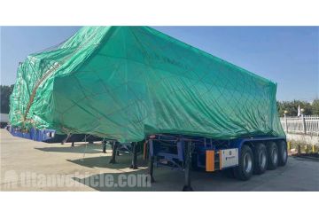 4 Axle 45CBM Pneumatic Dry Bulk Trailer will be sent to Timor-Leste