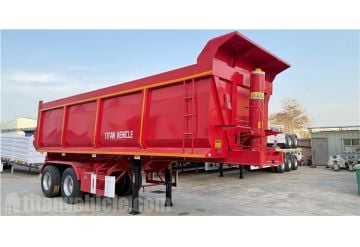 2 Axle Dump Semi Trailer with Bogies Suspension will be sent to Zambia