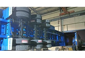 80 Ton Fence Cargo Trailer ready ship to Nigeria Lagos