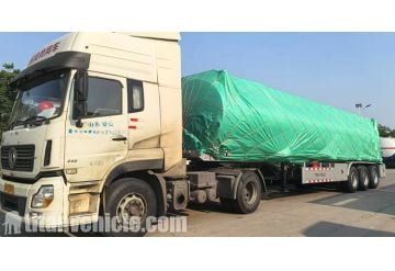3 Axle 45000 Liters Diesel Tanker Trailer will be Shipped to Namibia