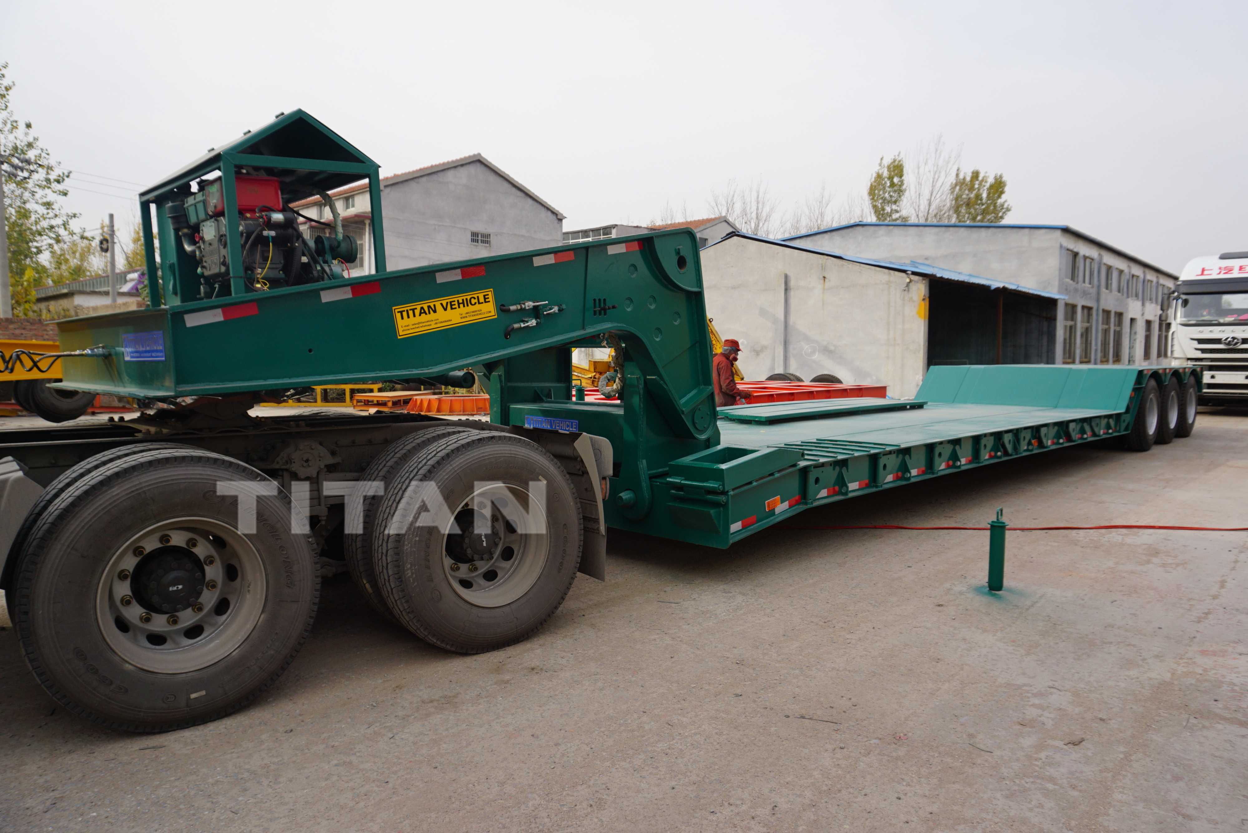Gooseneck Lowboy Trailer Gooseneck Lowboy Trailer