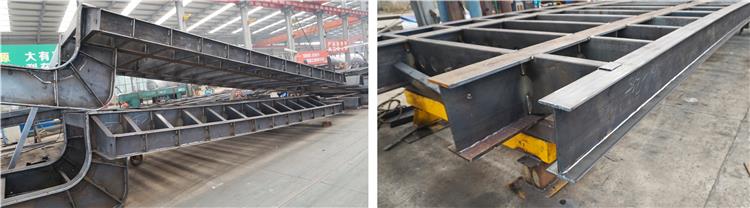 Heavy Duty 100T Low Bed Trailer frame