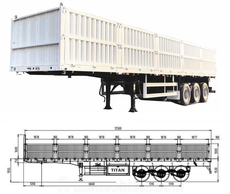 Side Wall Trailer for Sale - Price, Drawing, Features