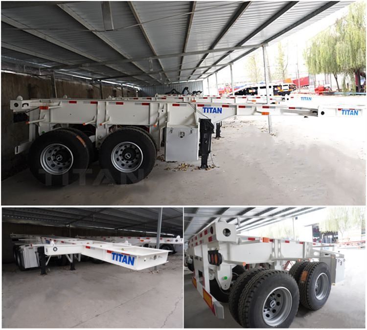 Container Chassis Trailer for Sale - 20ft/40ft Container Chassis Trailer Characteristics