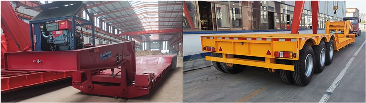 3 Line 6 Axle Detacahble Gooseneck Trailer