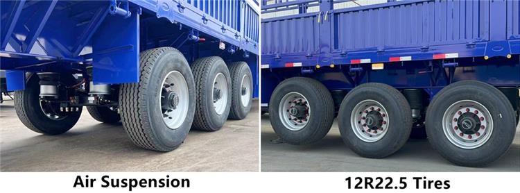 Tongya Fence Semi Trailer for Sale In Tanzania 