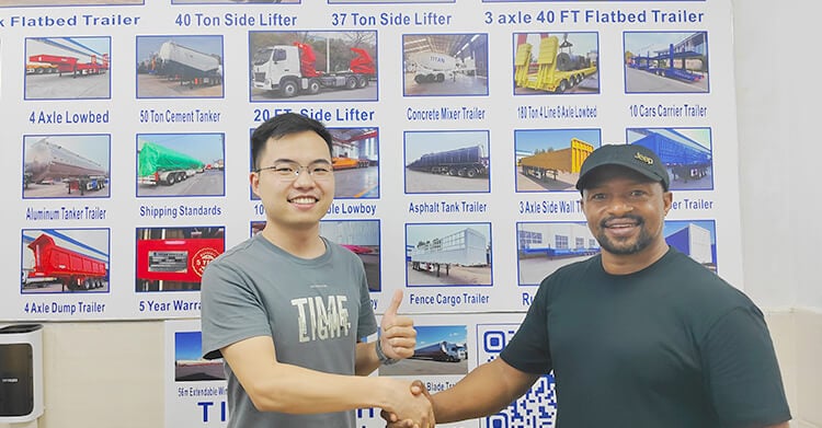 3 Axle Fuel Tanker Trailer for Sale in Senegal