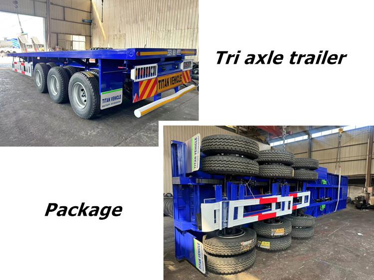 Tongya Vehicle Tri Axle Trailer for Sale in Kenya
