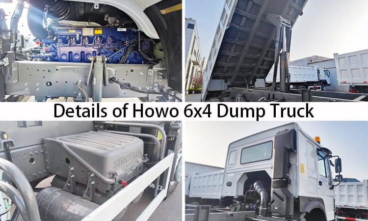 Howo 6x4 Dump Truck for Sale in Mozambique  