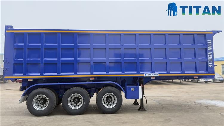 dump semi trailer