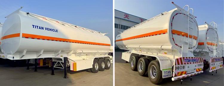Tongya Fuel Tanker Trailer for Sale in Angola