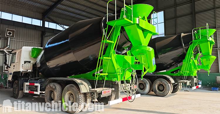 Used Sinotruk Howo Concrete Mixer Truck for Sale in Kenya