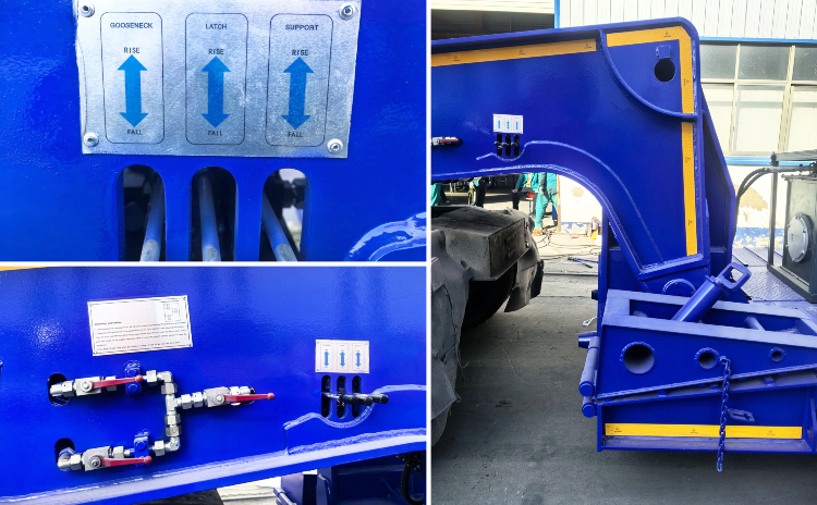 Tri Axle Removable Gooseneck Lowboy Trailer for Sale in Trinidad