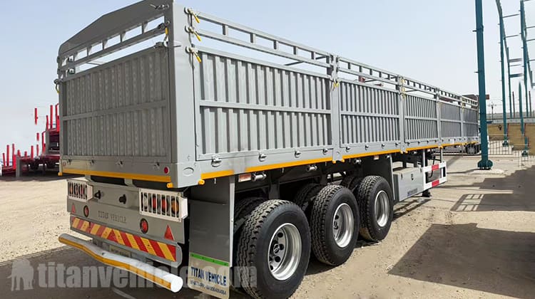 Livestock Trailer | Animal Cattle Transport Trailers for Sale in Rwandan