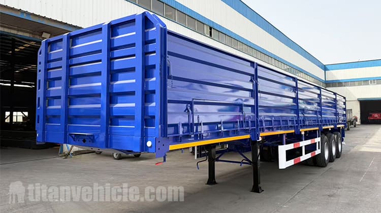 Sidewall Cargo Semi Trailer for Sale in Zambia Sidewall Cargo Semi Trailer for Sale in Zambia