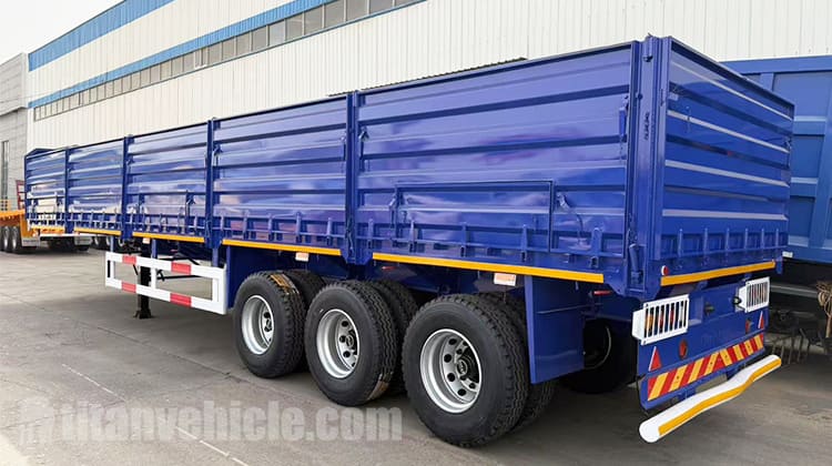 Sidewall Cargo Semi Trailer for Sale in Zambia