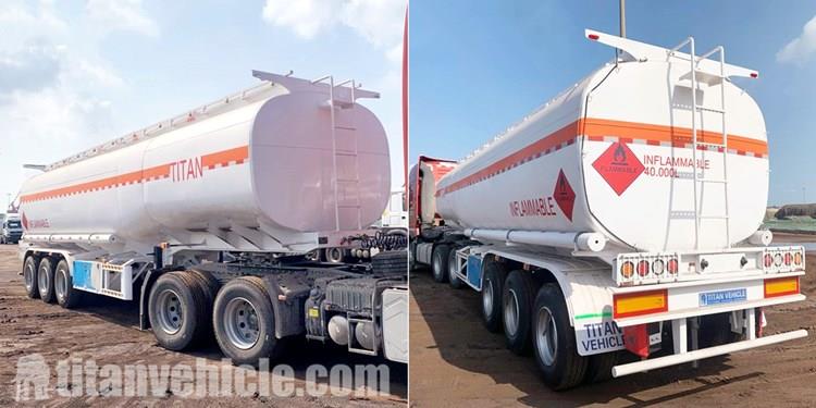 3 Axle Diesel Tanker Trailer for Sale