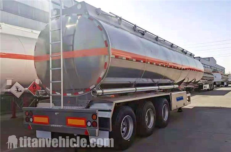 Stainless Steel Fuel Tanker Trailer Manufacturer
