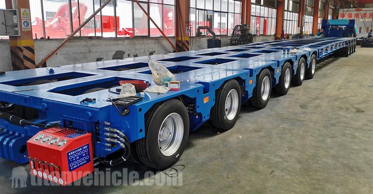 Hydraulic Axle Modular Trailer for Sale in Nigeria - Tongya Vehicle