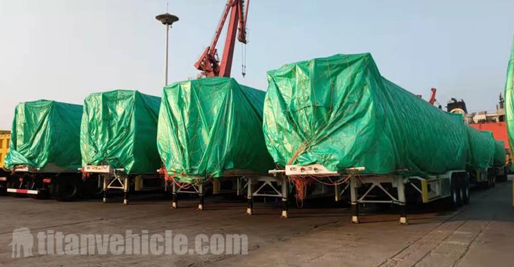 Package of 42000 Liters Oil Tanekr Trailer Manufacturer