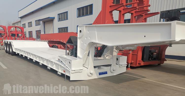 Triple Axle 70 Ton Removable Gooseneck Trailer for Sale In Nigeria Lago