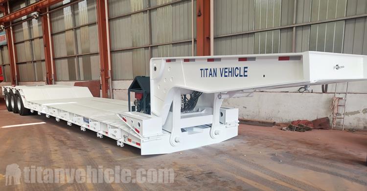 Triple Axle 70 Ton Removable Gooseneck Trailer for Sale In Nigeria Lago