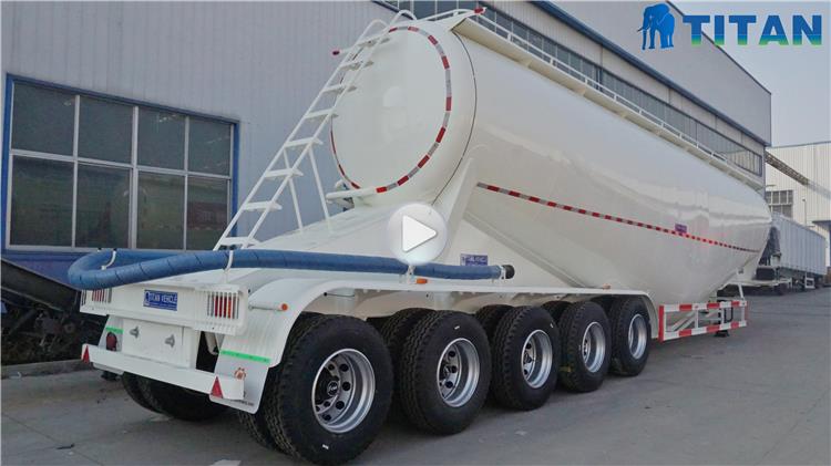 5 Axle Bulk Cement Tanker Trailer for Sale In Libya