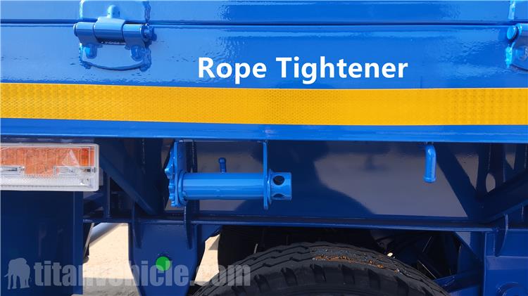 Tri Axle Fence Cargo Semi Trailer for Sale In Tanzania