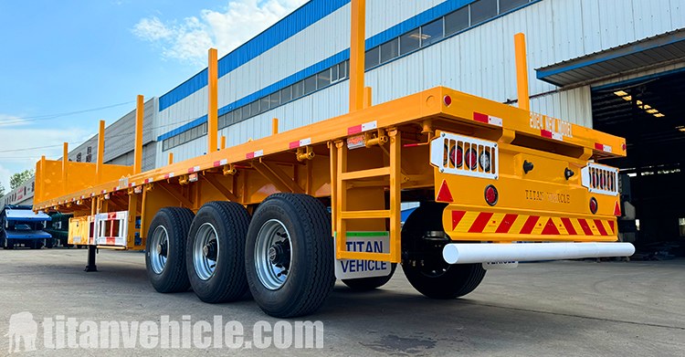 Semi Flatbed Trailer for Sale in Saudi Arabia