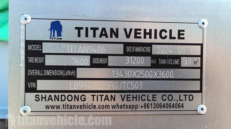 39000 Liters Aluminum Fuel Tanker Trailer for Sale in Costa Rica