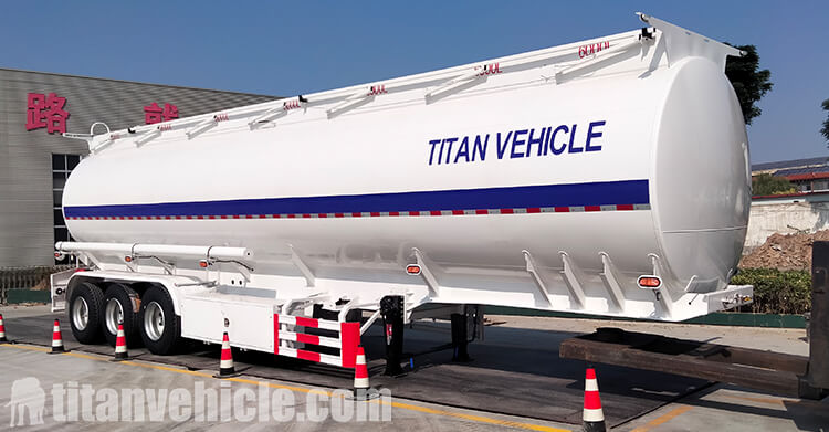 7 Compartments Fuel Tanker Trailer for Sale in Zambia