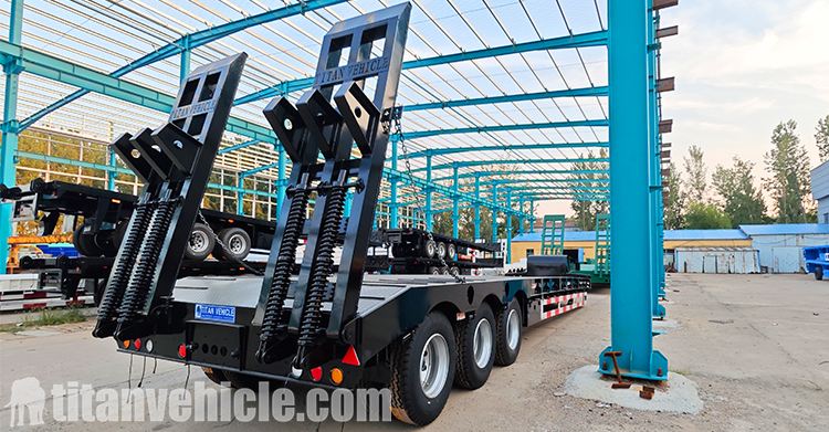 3 Axle Low Bed Semi Trailer for Sale in Guinea