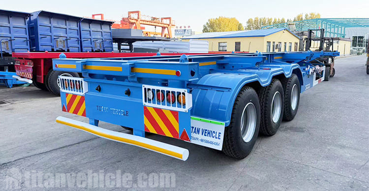 Tri Axle Container Chassis Trailer for Sale in Jamaica
