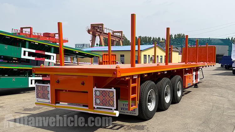 Tri Axle Flat Deck Trailer for Sale in Namibia