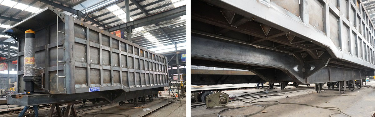 3 Axle 60T Tipper Trailer 25% off Promotion 