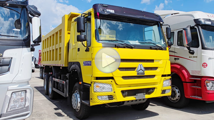 Howo Tipper Truck 400 6x4 for Sale in Algeria