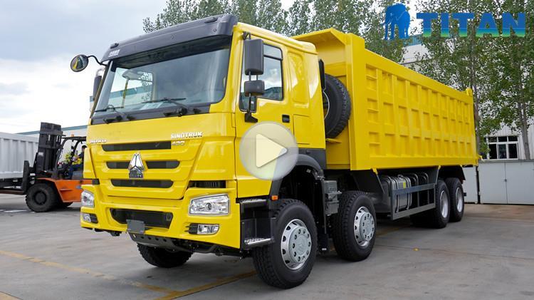 Sinotruk Howo 430 8x4 Dump Truck for Sale in Palau
