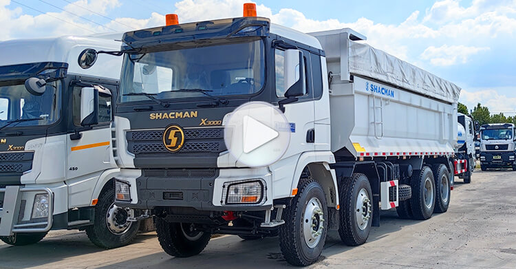 Shacman X3000 8x4 Dump Truck for Sale in Nigeria
