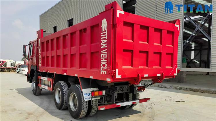Used Howo Dump Truck Price for Sale In Ghana